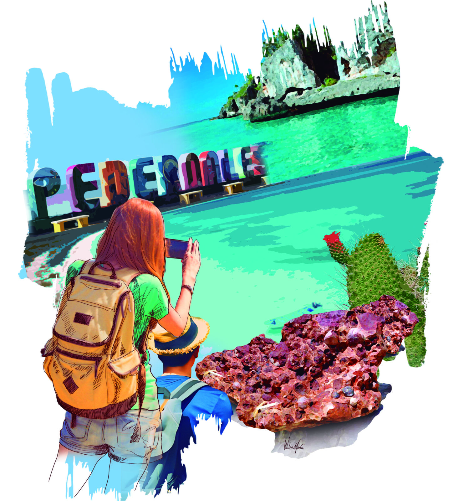 Pedernales Book Illustration