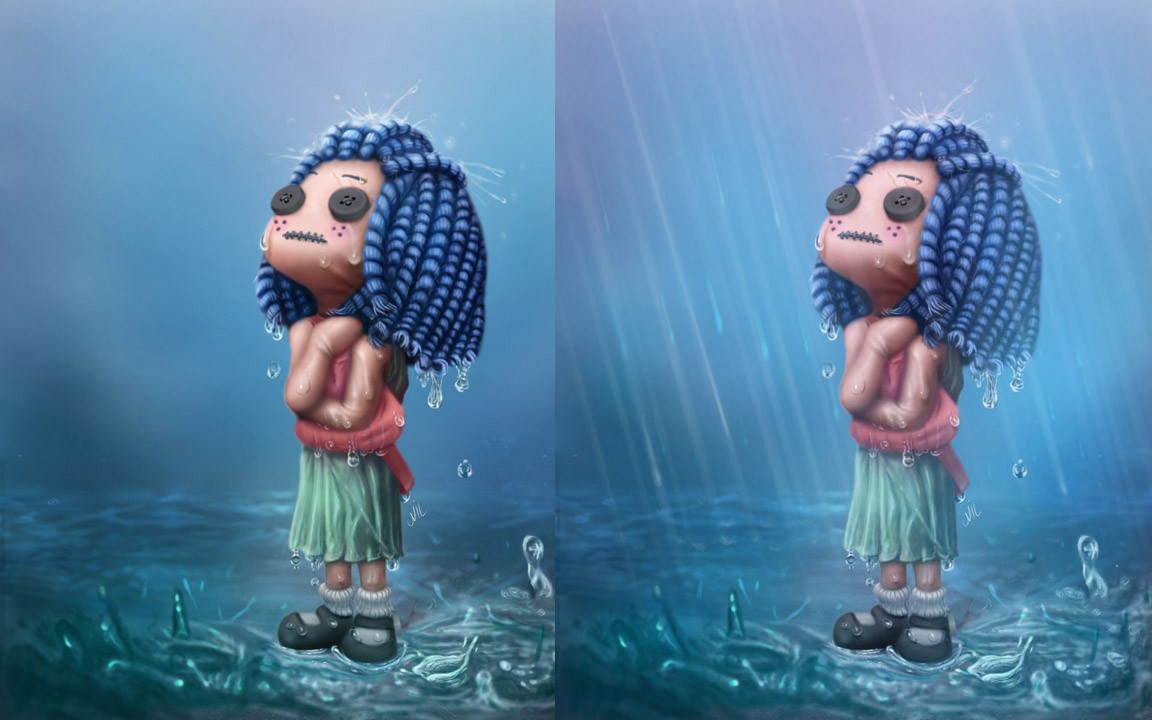 Rag Doll 3D Artwork