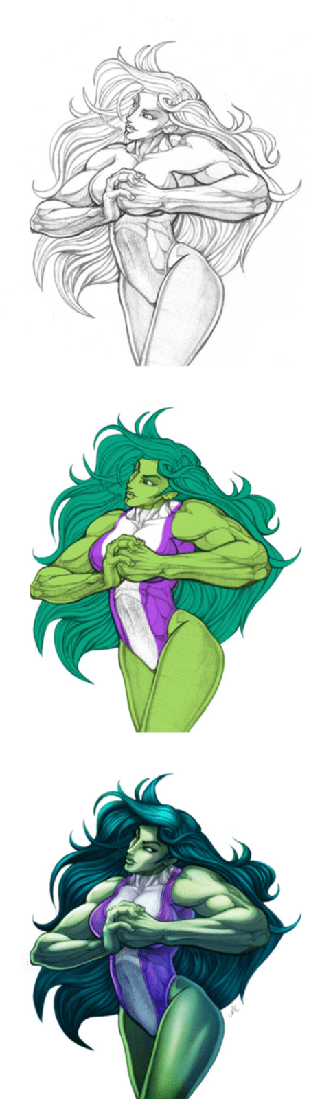 She-hulk process